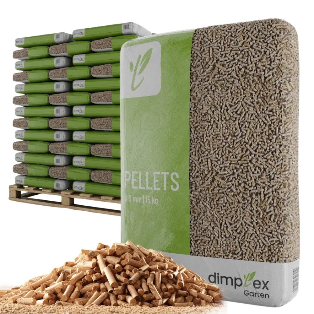 Pellet DIMPLEX PREMIUM iglasty workowany ENplus A1 DINplus (1 paleta)