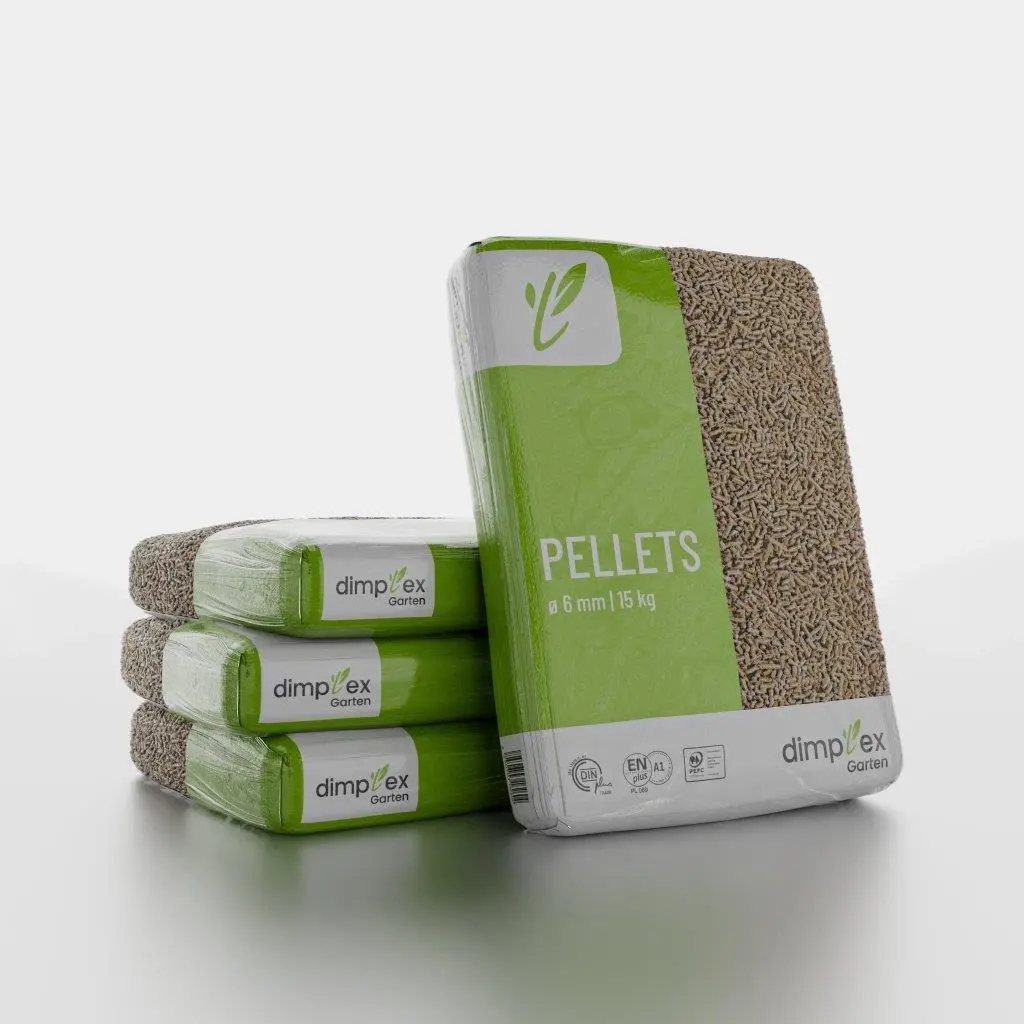 Pellet DIMPLEX PREMIUM iglasty workowany ENplus A1 DINplus (1 paleta) - obrazek 3