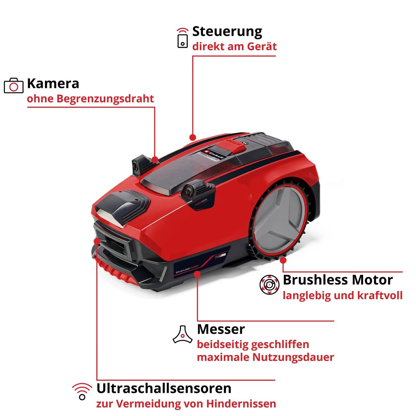 Einhell Robot koszący FREELEXO CAM 500 - obrazek 6