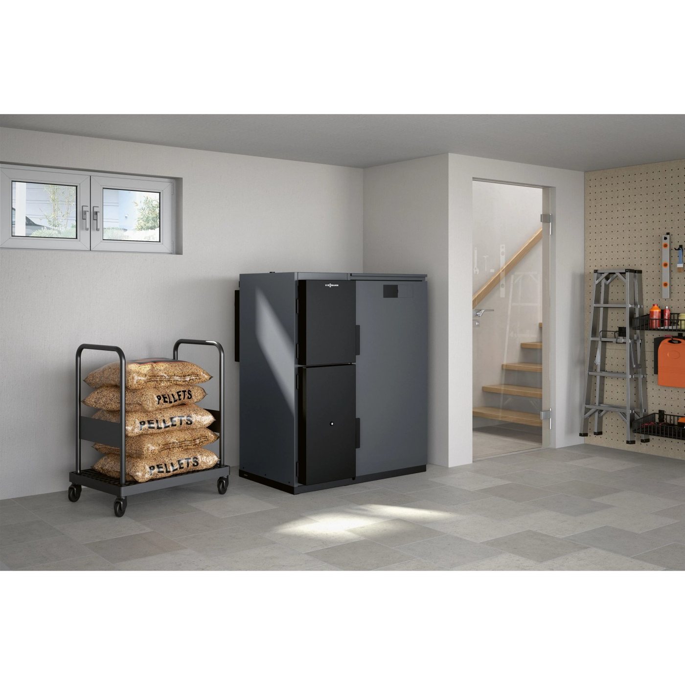 Kocioł na pellet VITOLIGNO 100 VL1C 20 KW - obrazek 4