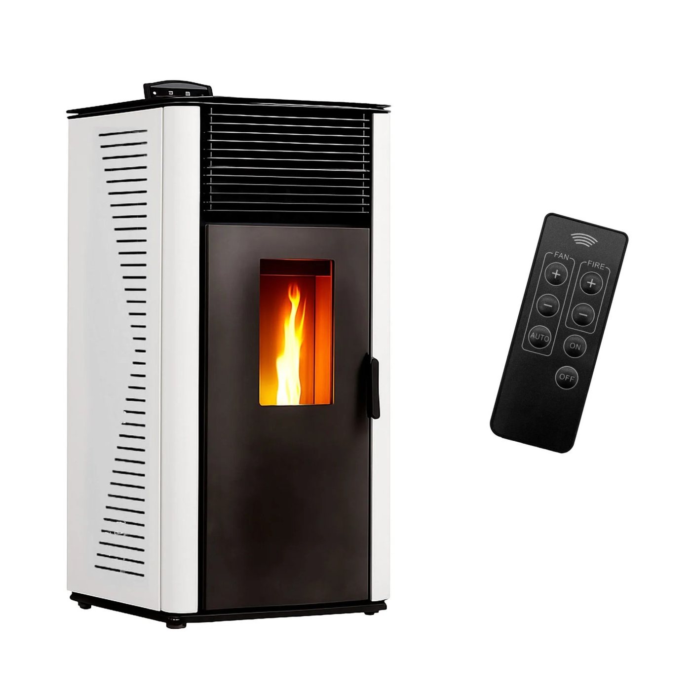 Sannover Piec na Pellet Anita 12 kW Biały