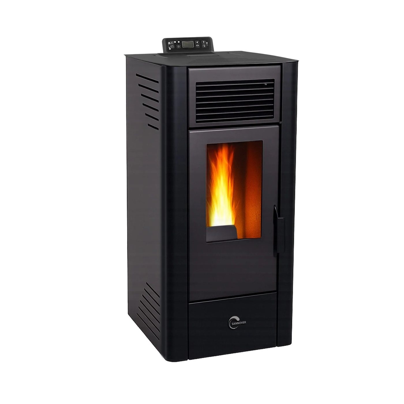 Sannover Piec na Pellet Anita 11,6 kW Czarny - obrazek 2