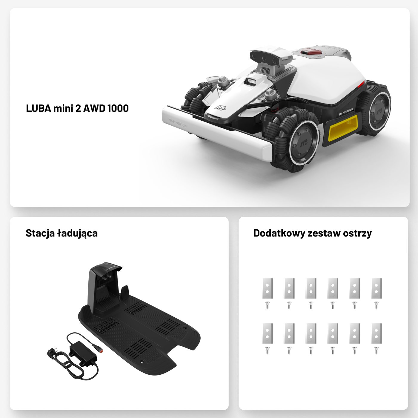 Robot koszący Mammotion LUBA mini 2 AWD 1000 - obrazek 9